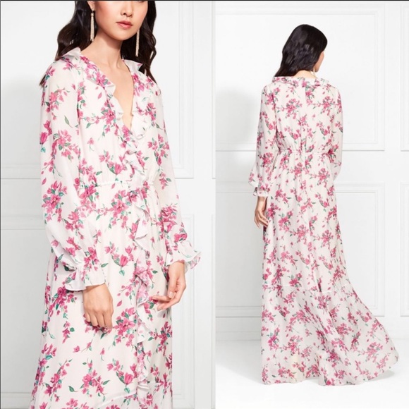 NWT Rachel Zoe High-Low Ruffle Gown. Size 0. - Picture 5 of 6